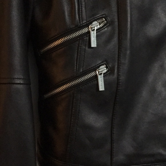 Michael Kors Leather Jacket - Picture 3 of 8